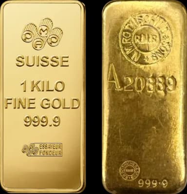 1 kilo goudbaar LBMA