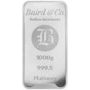 1 kilo platinabaar LBMA 3
