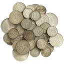 1 kilo zilveren Nederlandse gulden munten 1