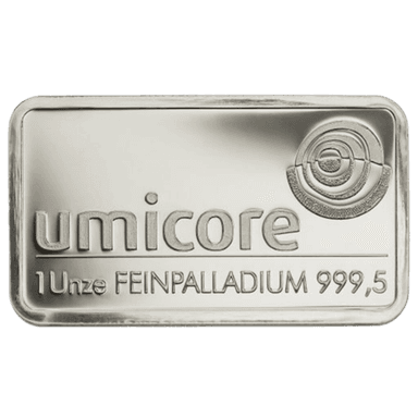 1 troy ounce palladiumbaar LBMA