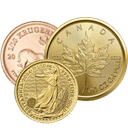 Diverse 1/10 troy ounce gouden munt 1