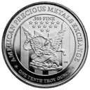 1/10 troy ounce palladium munt LBMA 1