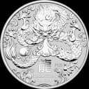 2 troy ounce munt zilver LBMA 2