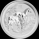 2 troy ounce munt zilver LBMA 3
