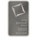 2,5 gram palladiumbaar LBMA 3