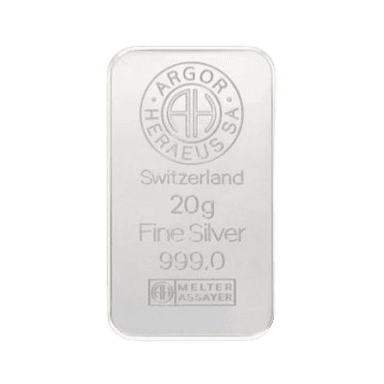 20 gram zilverbaar LBMA