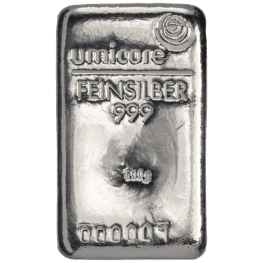 500 gram zilverbaar Umicore