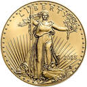 Gouden American Eagle munt 1/10 troy ounce 2
