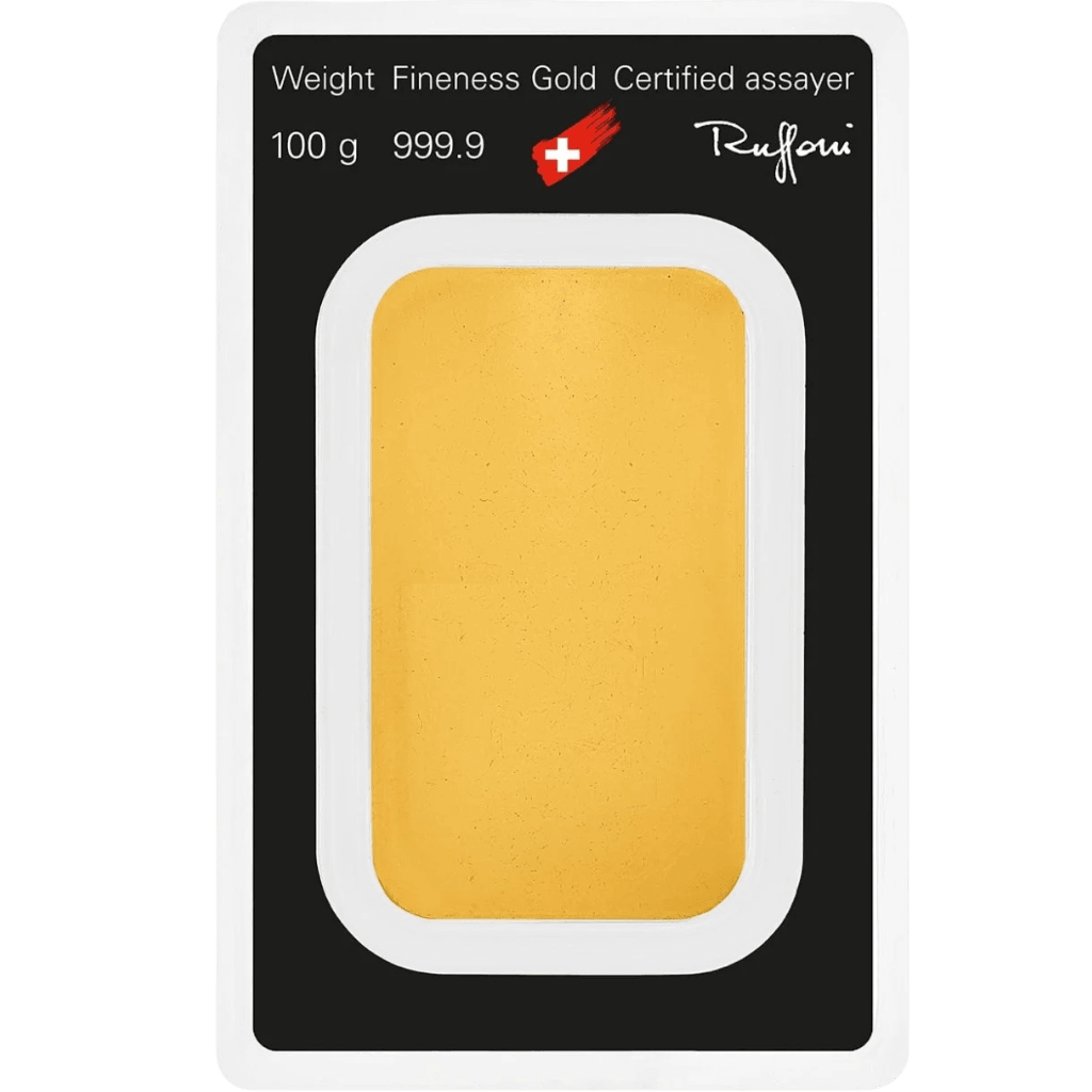 Argor-Heraeus goudbaar 100 gram