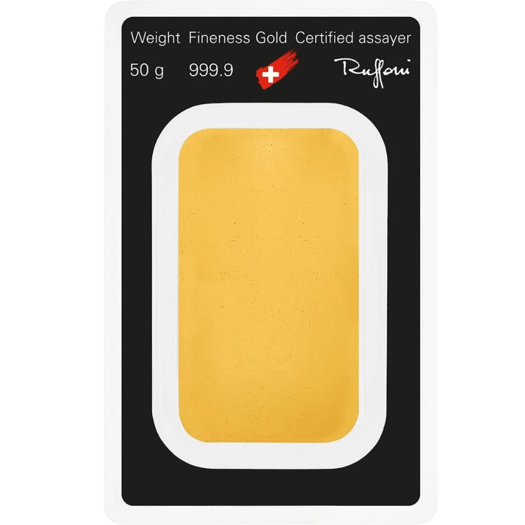 Argor-Heraeus goudbaar 50 gram