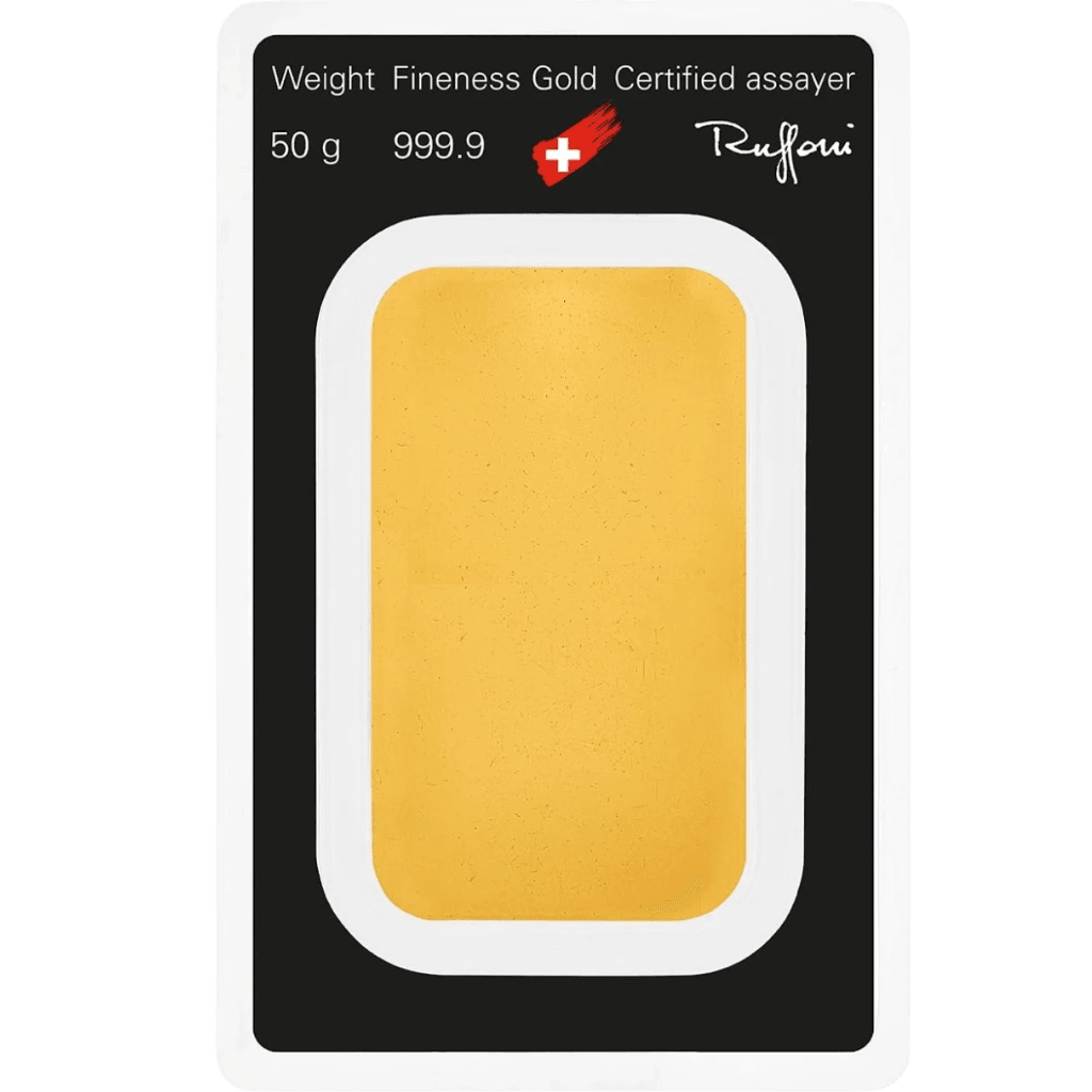 Argor-Heraeus goudbaar 50 gram