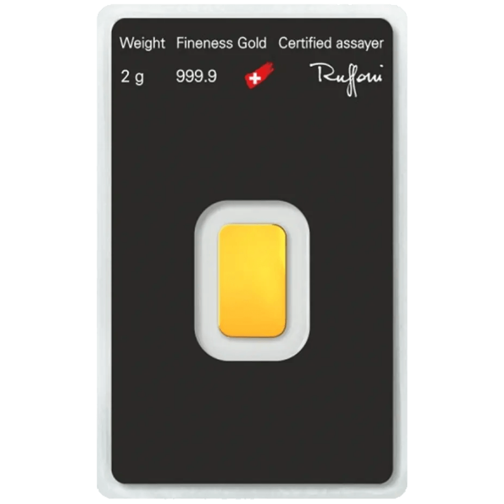 Argor-Heraeus goudbaar 2 gram