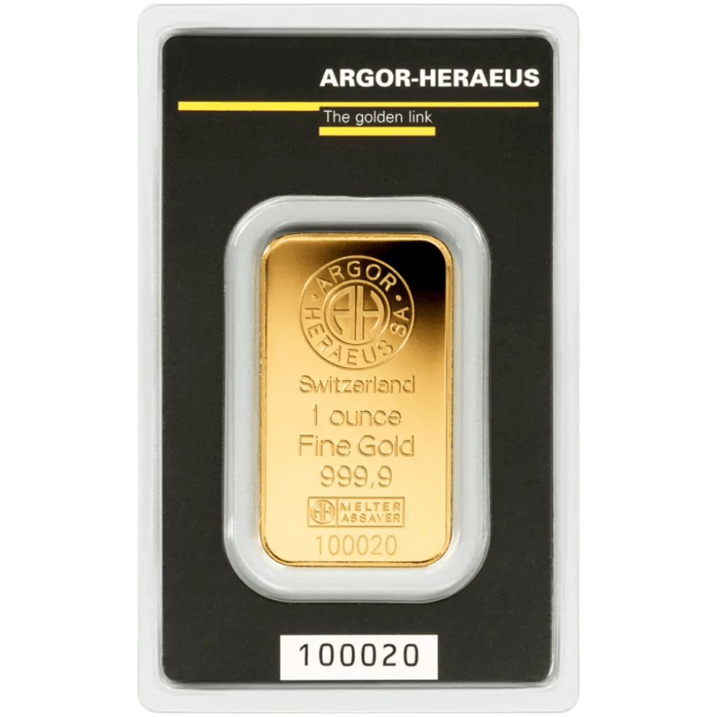 Argor-Heraeus kinebar 31,1 gram