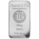 Baird & Co palladiumbaar 100 gram 1