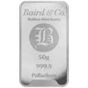 Baird & Co palladiumbaar 50 gram 1