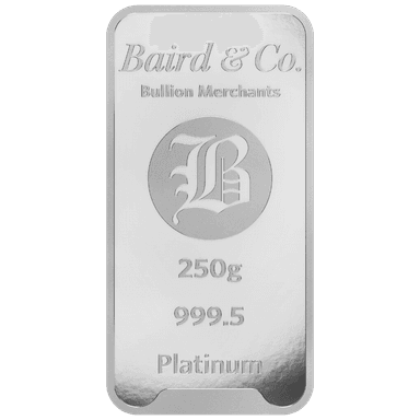 Baird & Co platinabaar 250 gram