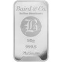 Baird & Co platinabaar 50 gram 1