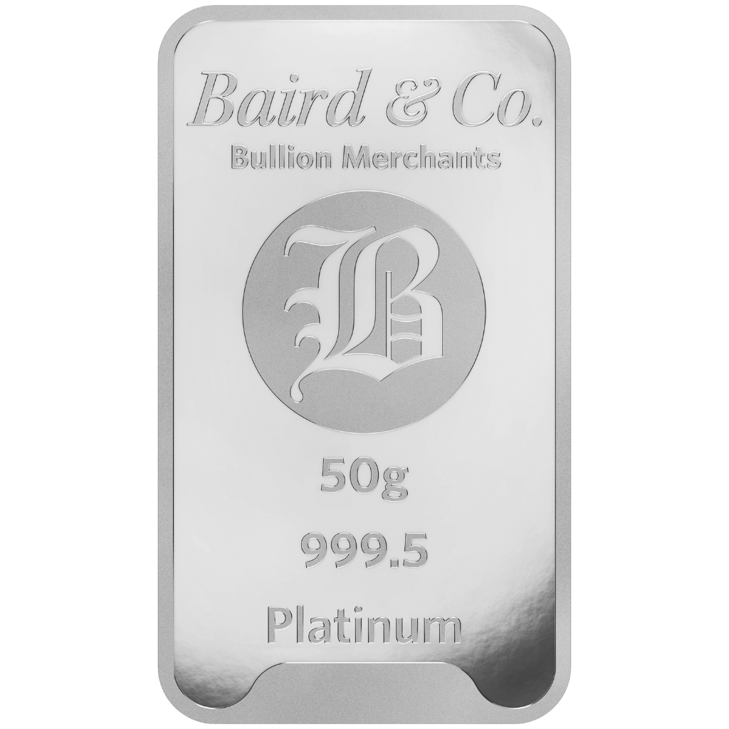 Baird & Co platinabaar 50 gram