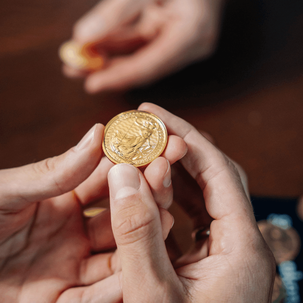 Gouden Britannia munt 1 troy ounce