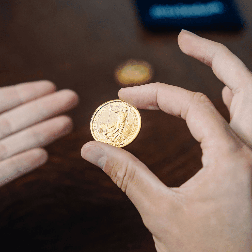 Gouden Britannia munt 1 troy ounce