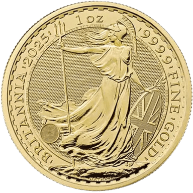 Gouden Britannia munt 1 troy ounce