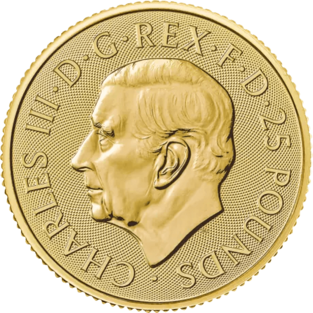 Gouden Britannia munt 1/4 troy ounce