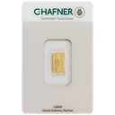 C.Hafner goudbaar 1 gram 1