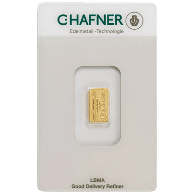 C.Hafner goudbaar 1 gram