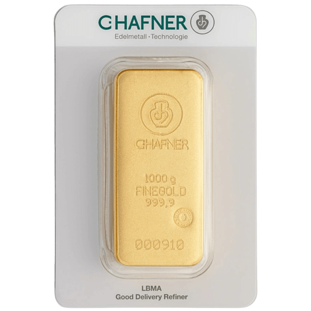 C.Hafner goudbaar 1 kilo