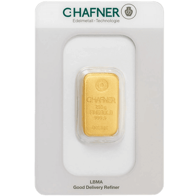 C.Hafner goudbaar 250 gram