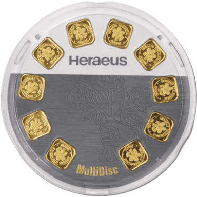 CombiBar divers 10 x 1 gram goud