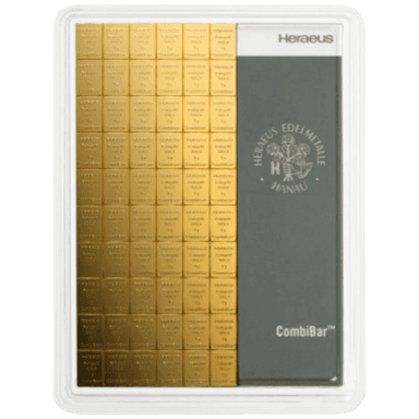 CombiBar divers 100x1 gram goud