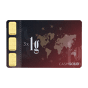 CombiBar divers 3 x 1 gram goud 1