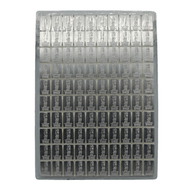 CombiCoin divers 100 x 1 gram zilver