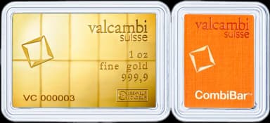 Combibar goud 1 troy ounce