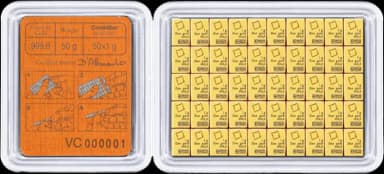 Combibar goud 50 gram