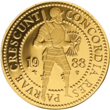 Gouden dukaat dubbel