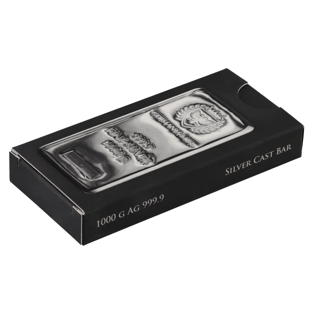 Germania Mint zilverbaar 1 kilo