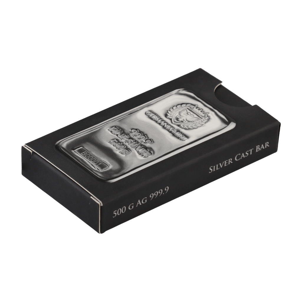 Germania Mint zilverbaar 500 gram