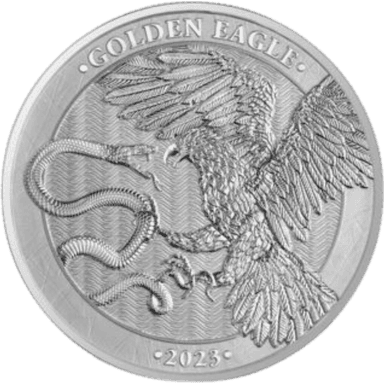 Zilveren Golden Eagle munt 1 troy ounce
