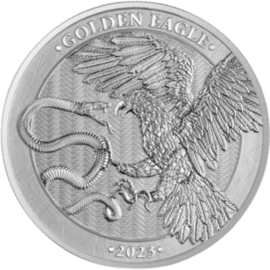 Zilveren Golden Eagle munt 1 troy ounce