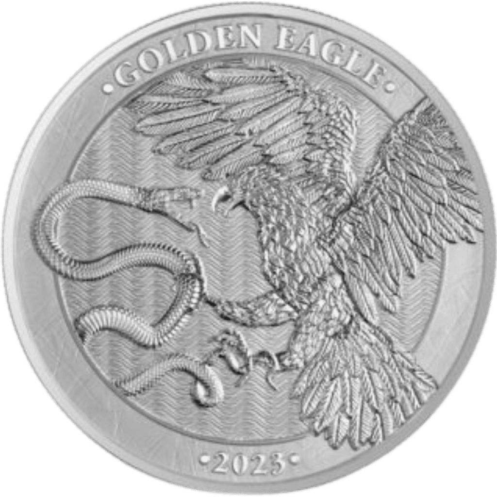 Zilveren Golden Eagle munt 1 troy ounce