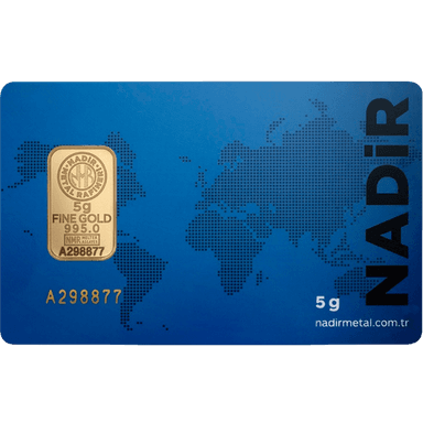 Goudbaar 995 divers 5 gram