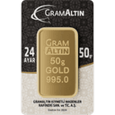 Goudbaar 995 divers 50 gram 1