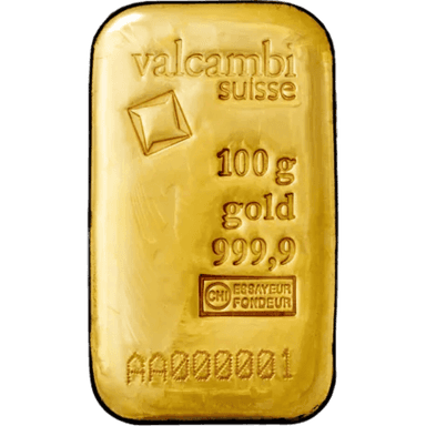 100 gram goudbaar LBMA
