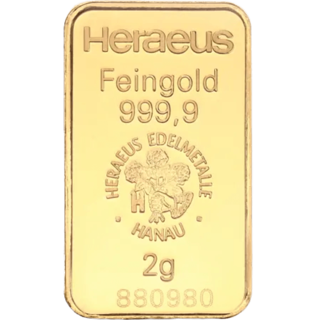 Goudbaar divers 2 gram