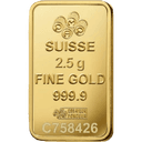 2,5 gram goudbaar LBMA 2