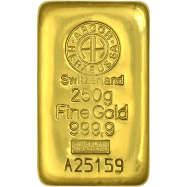 Goudbaar divers 250 gram