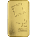 5 gram goudbaar LBMA 1