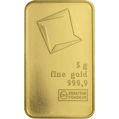 5 gram goudbaar LBMA